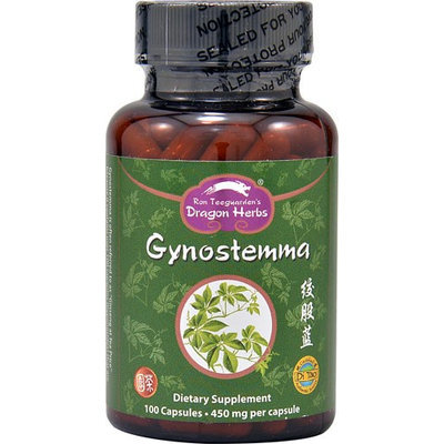 Dragon Herbs Gynostemma 500 mg - 100 Vegetarian Capsules