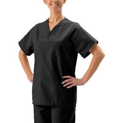 Medline ComfortEase Unisex Reversible V-Neck Scrub Top