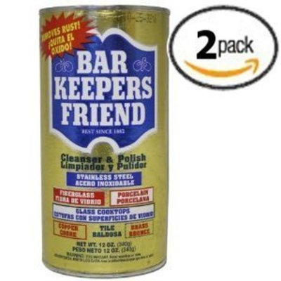 Bar Keepers Friend Powdered Cleanser & Polish | 12-Ounces | 2-Pack
