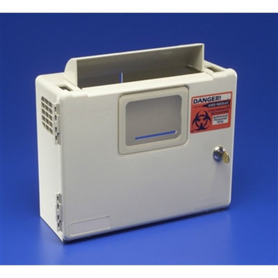 Sharps Container Wall Mount Enclosure, SharpSafety In-Room , Sharps Box Only, 85161H - Each