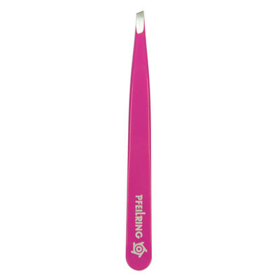 Pfeilring Of America Pfeilring Pinzette, schräg, rostfrei INOX, rosa, 9,5cm lang