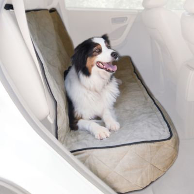 K & H Pet Products Quilted Car Seat Cover Tan 54