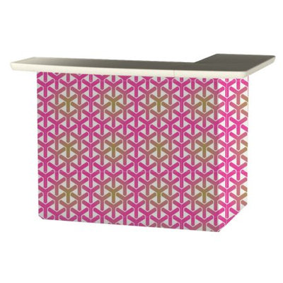 Best Of Times Llc Stargazer Patio Bar and Tailgating Center with Drop-in Cooler and 3 Shelves - Water-Resistant and UV-Protected Polyester