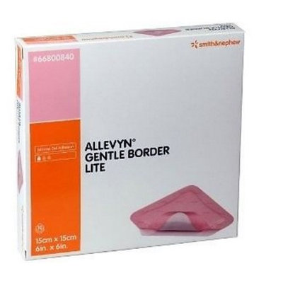 Foam Dressing Allevyn Gentle Border Lite 6 X6