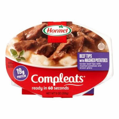 Hormel Compleats Beef Tips & Gravy with Mashed Potatoes, 10 oz