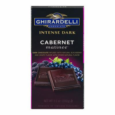 Ghirardelli Intense Dark Chocolate Cabernet Matinee - 3.5 oz - 12 Count
