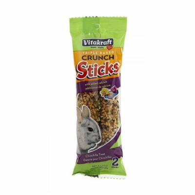 VitaKraft Crunch Sticks with Calcium for Chinchillas 3.5 oz - Pack of 3