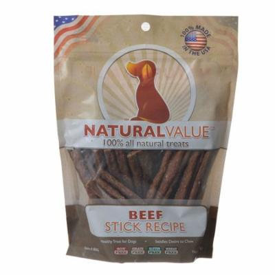 Loving Pets Natural Value Beef Sticks 14 oz - Pack of 3