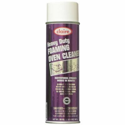Claire 824 20 Oz. Heavy Duty Foaming Oven Cleaner Aerosol Can, 12-Pack