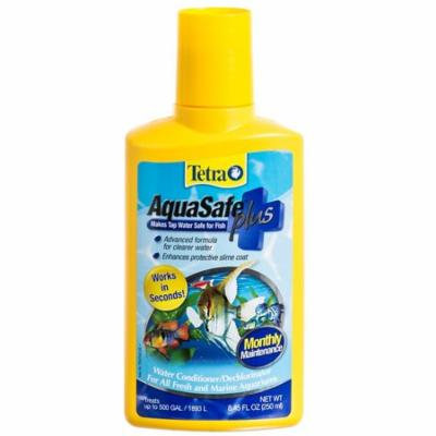 Tetra AquaSafe Plus Tap Water Conditioner 8.4 oz - Pack of 6