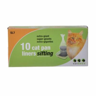 Van Ness PureNess Sifting Cat Pan Liners Extra Giant (SL7) - 10 Pack - Pack of 10