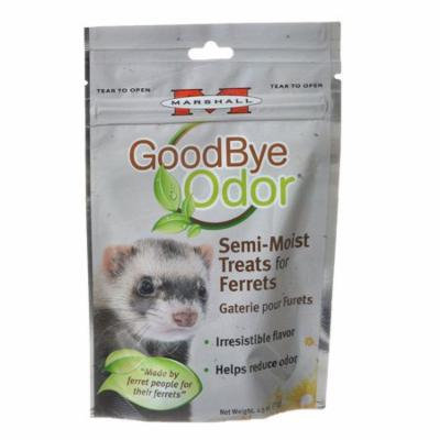 Marshall Goodbye Odor Semi-Moist Treats for Ferrets 2.5 oz - Pack of 3