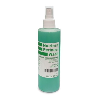 McKesson Brand MSA No-Rinse Perineal Wash - 53-28133CS - 8 oz., 48 Each / Case