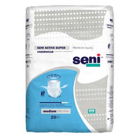 Seni Seni-S-ME20-AS1 Active Super Underwear-Moderate Heavy & Medium - 20 Per Pack