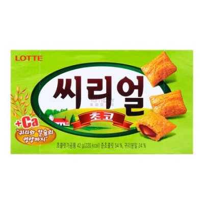 LOTTE CEREAL CHOCO Chocolate biscuit 42g