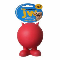 JW Pet Bad Cuz Rubber Squeaker Dog Toy Medium - 4