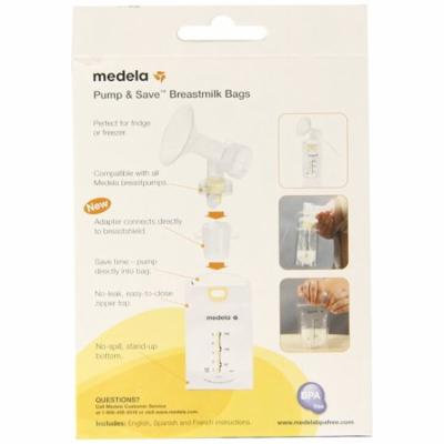 Pump and Save Breast Milk Bags, 50 Count - (Free Shipping)