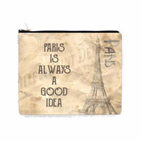 Paris is Always a Good Idea - Eiffel Tower - Vintage Style Design - 2 Sided 6.5