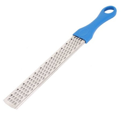 Blue Household Kitchen Vegetable Fruit Grater Sharp Stainless Steel