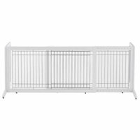Freestanding Pet Gate Large - Origami White