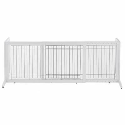Freestanding Pet Gate Large - Origami White