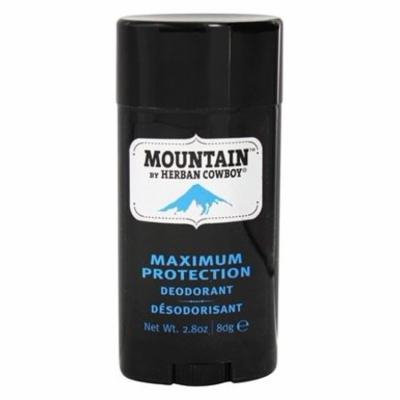 Natural Grooming Deodorant Stick Maximum Protection Mountain - 2.8 oz. by Herban Cowboy (pack of 1)