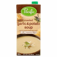 Pacific Foods Soup Rstd Garlic Potato,32 Oz (Pack Of 12)