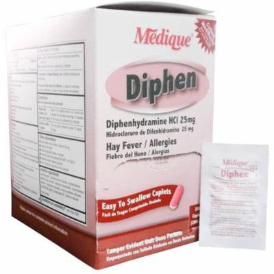 Medique Diphen Commissary Hay Fever & Allergy Relief 400 caplets MS-71145