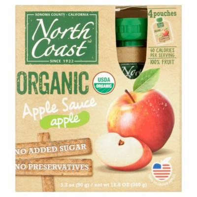 North Coast Applesauce 4Pk Pch Org,12.8 Oz (Pack Of 6)