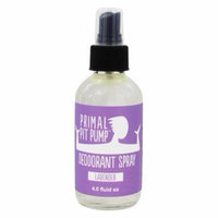 Pump Deodorant Spray Lavender - 4 fl. oz. by Primal Pit Paste (pack of 4)