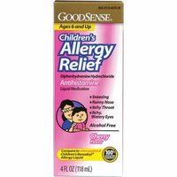 Children's allergy relief liquid, 4 oz., cherry part no. lp13012 (1/ea)