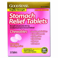 Stomach relief tablet (30 count) part no. lp13274 (30/box)