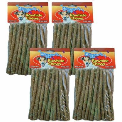 Digger's Rawhide Chews 50 Pack (4 Packs/200 Chews)