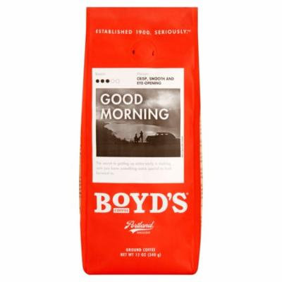 Boyds Coffee Good Morning,12 Oz (Pack Of 6)