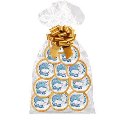 12pack Enchanting Unicorn ndividually Wrapped Decorated Sugar Cookies
