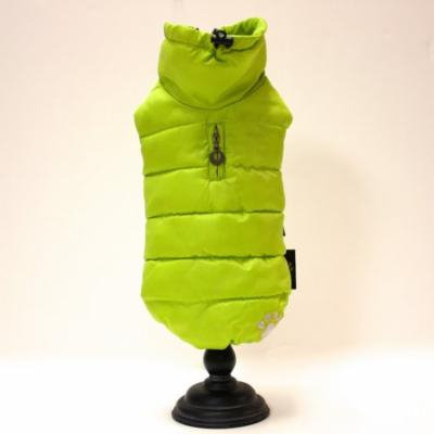 Alpha Dog Series Puffy Parka Vest - Neon Yellow (M)