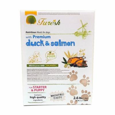 Furesh Dry Dog Food w/ Premium Duck & Salmon, 2.6 Lbs -(Starer & Puppy)