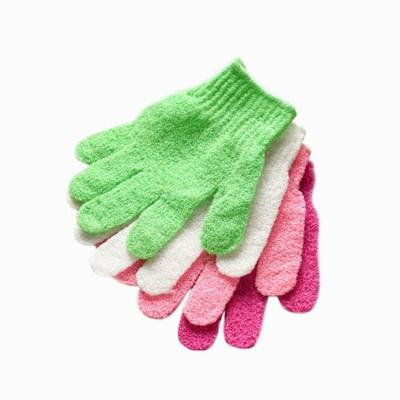 Outtop Shower Gloves Exfoliating Wash Skin Spa Bath Gloves Foam Bath Skid Resistance