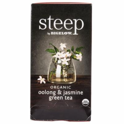 TableTop King Steep By Bigelow Organic Oolong and Jasmine Green Tea - 20/Box