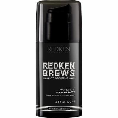 Redken Brew Work Hard Hair Pomade-3.4 oz.