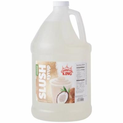 TableTop King 1 Gallon Coconut Slushy Syrup - 4/Case
