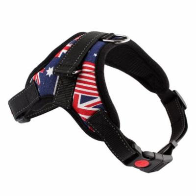 Fabric Vest Traction rope Soft Harrness Strap Lead Leash adjustable