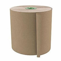Cascades(R) 100% Recycled Hardwound 1-Ply 7 1/2in. Roll Towel For Tandem(R), 775ft., Moka, 6 Rolls Per Case