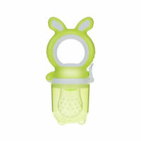 Newborn Silicone Teat Fresh Fruits Vegetables Baby Food Feeder, Chewing Training Device Molar Rod Solid Feeding Utensils