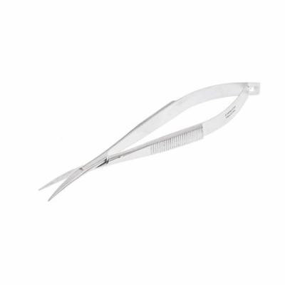 SE SP46C Curved Iris Scissors with Spring. 4.75
