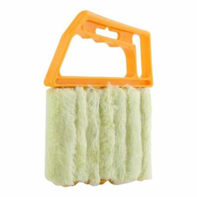 Window Mini-Blinds Cleaning Brush, Portable Microfiber Shutters Window Dust Cleaning Brush, Lightweight Washable Rust Proof Brush, Home Office Cleaning Tools - Easy Use