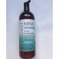 Mina Organics Hemp and Coconut Body Moisturizer Lotion, Paraben Free, 33.8oz