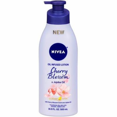 6 Pack - NIVEA Oil Infused Cherry Blossom and Jojoba Oil Body Lotion 16.9 oz