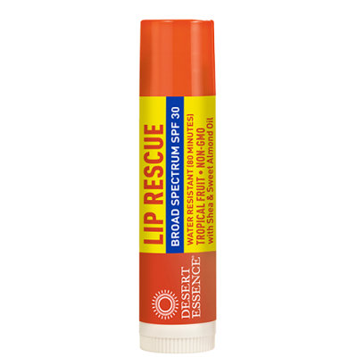 Desert Essence Lip Rescue™ SPF 30 Lip Balm - Tropical Fruit