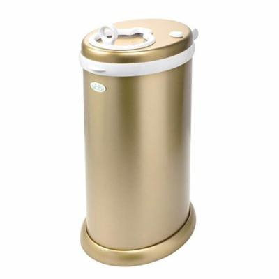 Ubbi Steel Diaper Pail, Gold